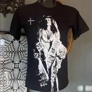 Black Graphic Short Sleeve Tee